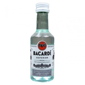 BACARDI SUPERIOR LIGHT RUM 50ML