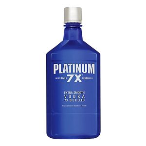 PLATINUM 7X VODKA  1.75 LTR