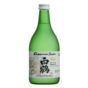 HAKUTSURU ORGANIC JUNMAI SAKE 720ML