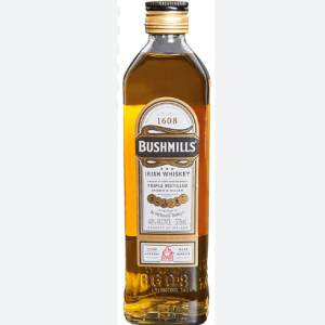 BUSHMILLS IRISH WHISKEY 375ML