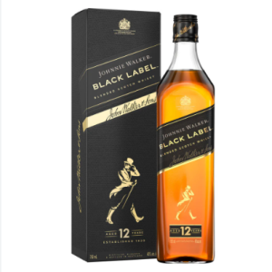 JOHNNIE WALKER BLACK LABEL 750ML