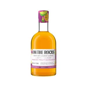 ON THE ROCKS PASSION FRUIT MARGARITA 375ML