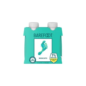 BAREFOOT MOSCATO 200 ML 4 PACK