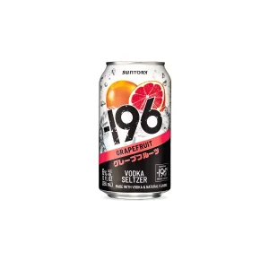 SUNTORY -196 GRAPEFRUIT CHERRY VODKA SELTZER