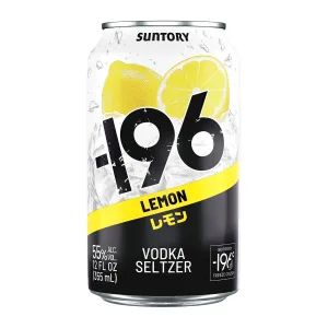 SUNTORY -196 YUZU LEMON VODKA SELTZER