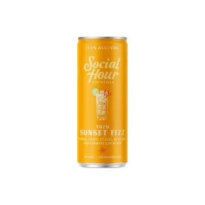 SOCIAL HOUR YUZU SUNSET FIZZ